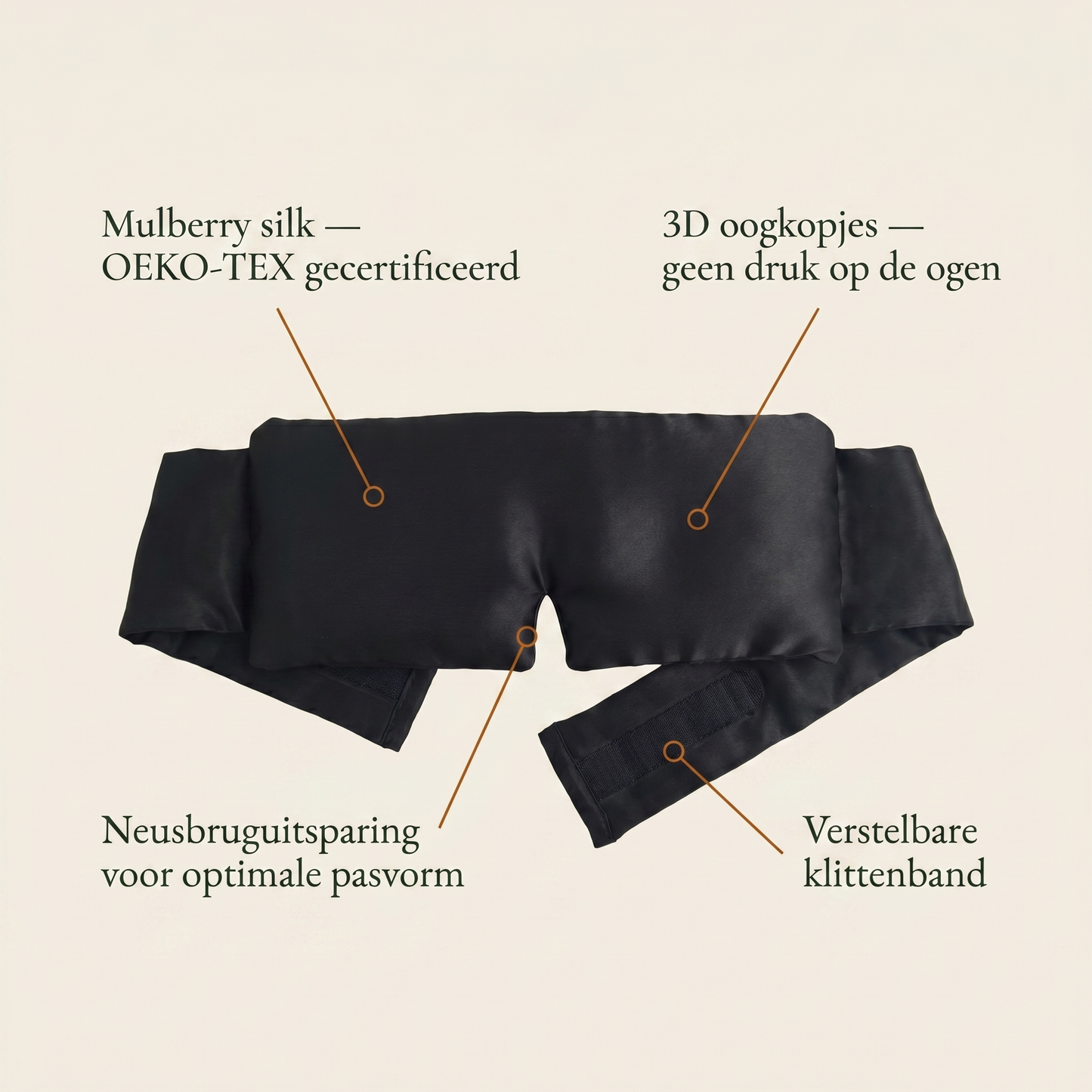 Luxe Slaapmasker voor Optimale Nachtrust